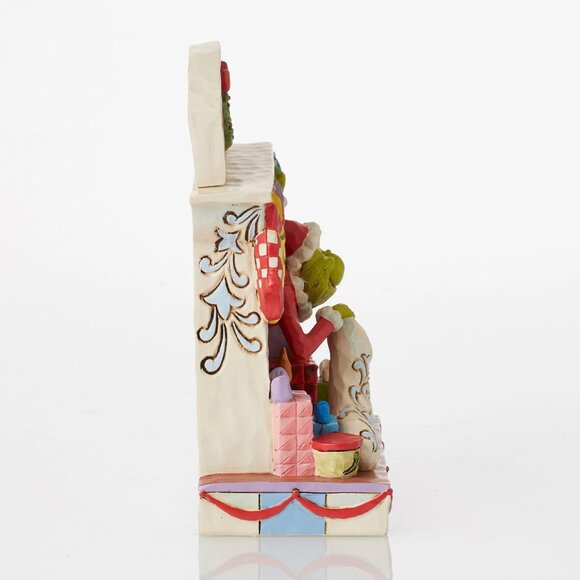 Jim Shore Heartwood Creek Highland Glen Dog on Sled Dashing Downhill Figurine - Picture 5 of 6